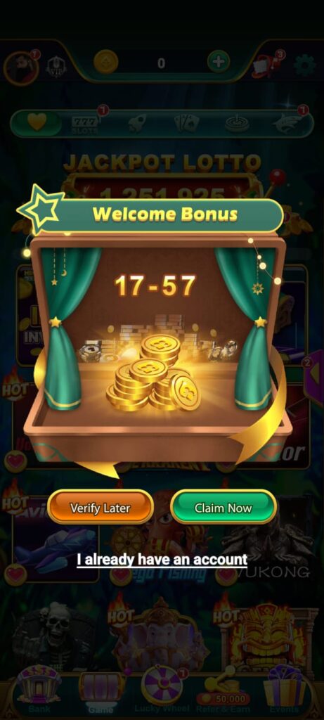 win rummy game welcome bonus